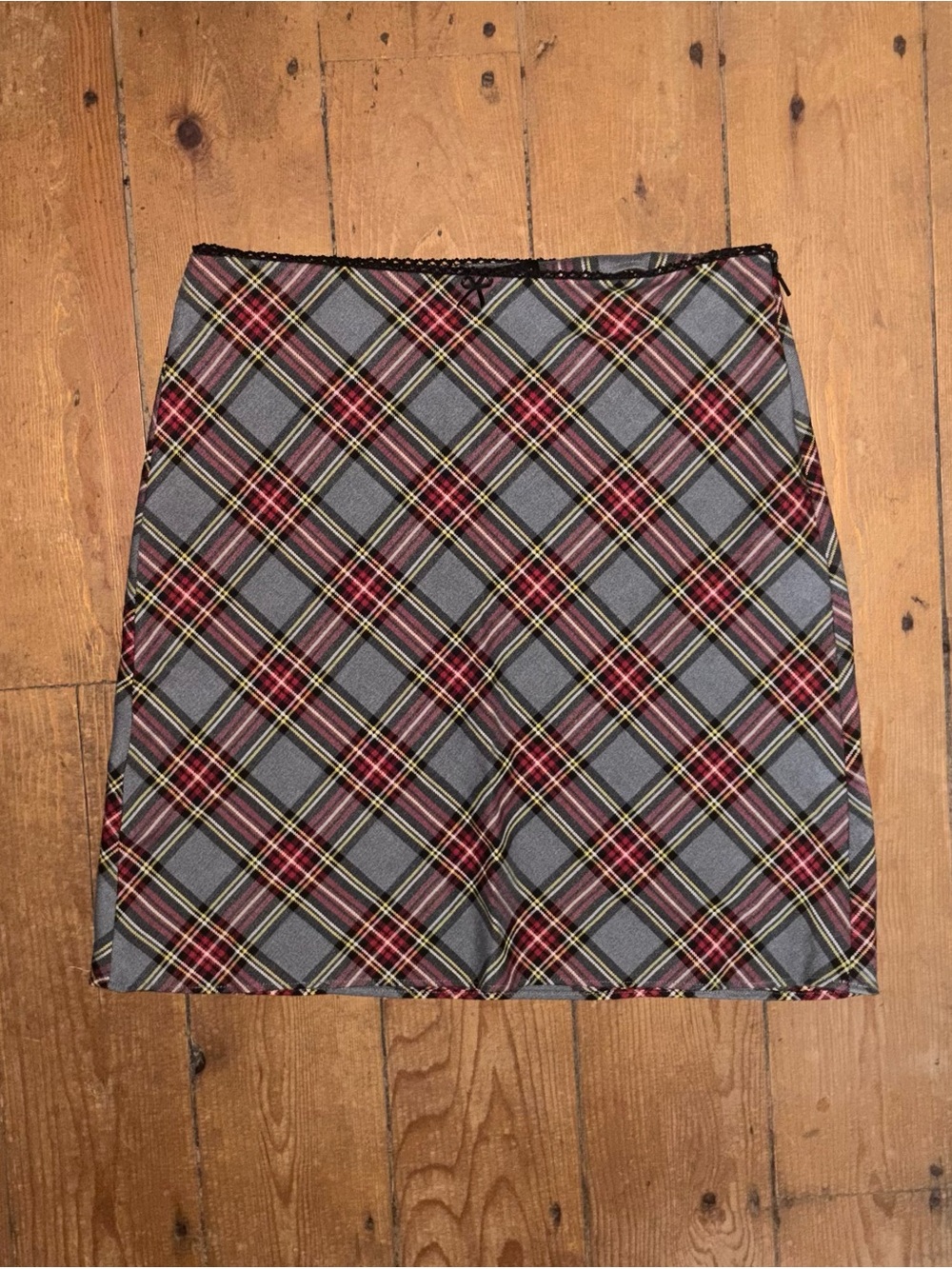 Mango Plaid A-Line Women's Knee-Length Skirt